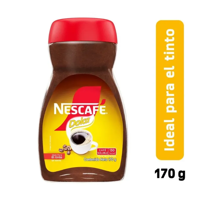 Cafe nescafe dolca x 170 grs