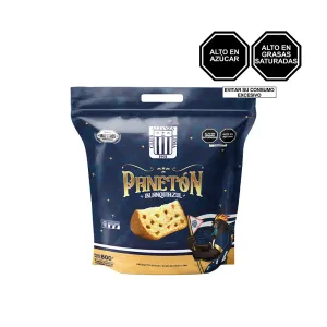 Paneton Alianza Lima tradicional bolsa 800 gr