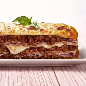 Lasagna de la casa