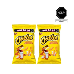 Pack 2 Cheetos Horneados Queso X 90 Gr