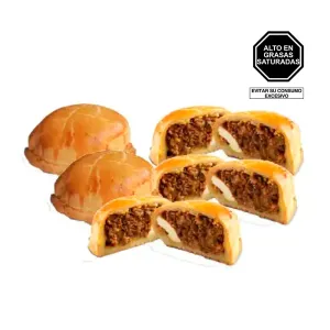 Pack (3 Empanada De Carne + 2 Empanada De Pollo)