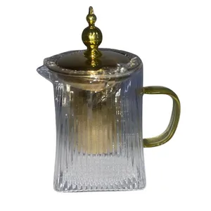 Tetera de vidrio con difusor