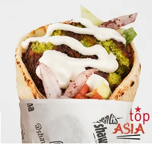 Shawerma falafel especial "The top Asia"