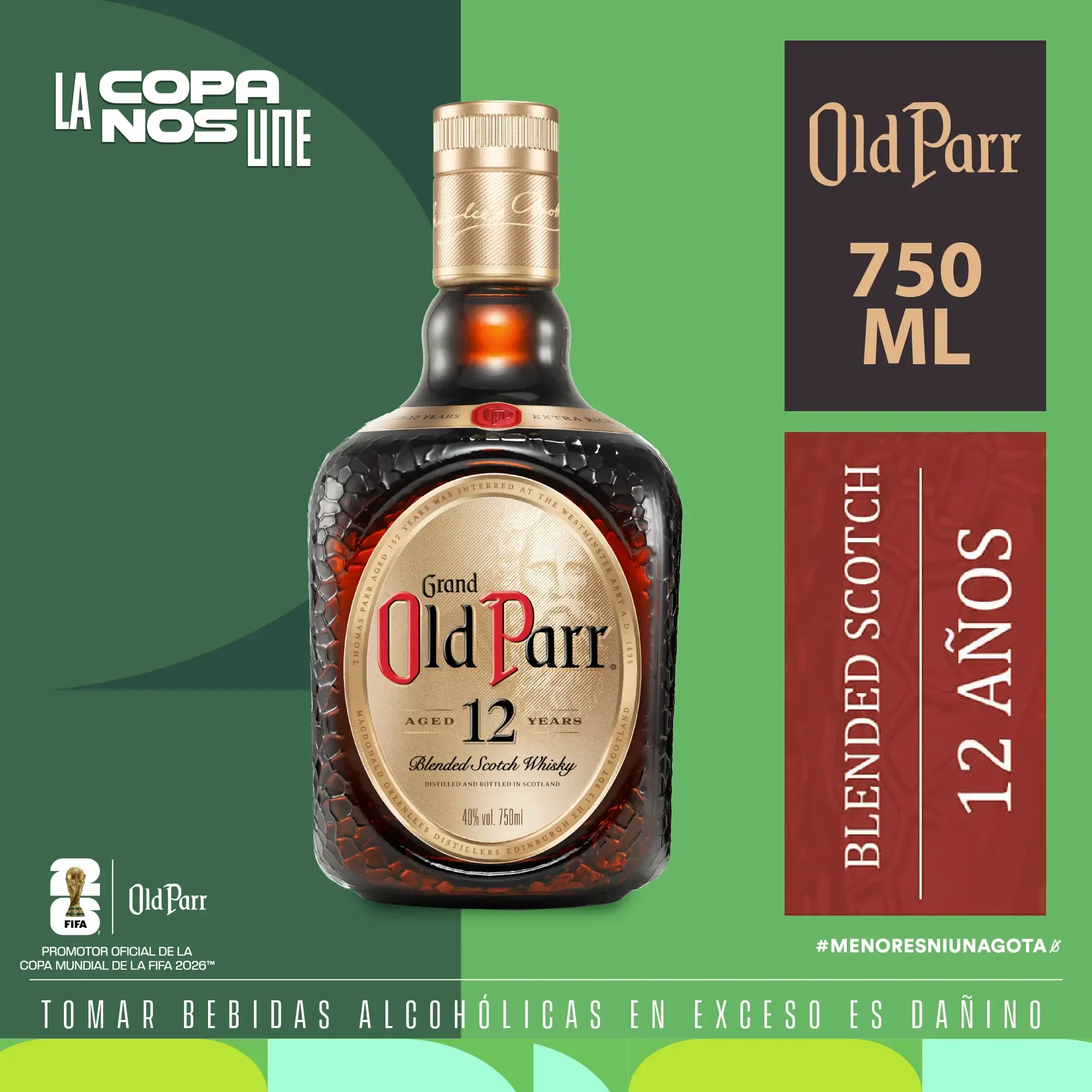 Whisky Old Parr 750 ml - Tambo | Cada vez más cerca