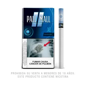 Cigarro Pall Mall Click On Xl Caja X 20 Und
