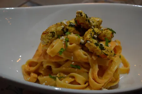 Tagliatelle al no camarón
