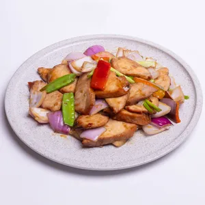 Chancho Asado Con Verduras Al Ajo