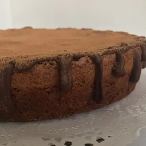 Pastel Edén de chocolate KETO O SIN AZÚCAR