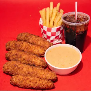 Combo 5 Tender + 1 Dip + 1 Papas + 1 Bebida