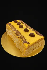 Panqueque naranja sin azúcar