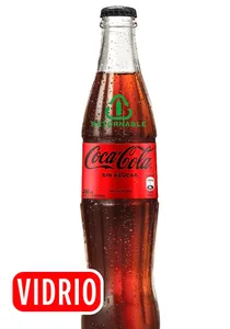 Coca-Cola Sin Azúcar 350ml Vidrio