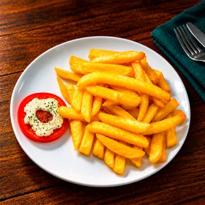 Porción de papas fritas Porción de papas fritas