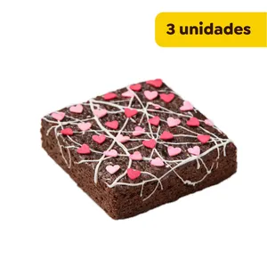 Pack 3x unidades Brownies