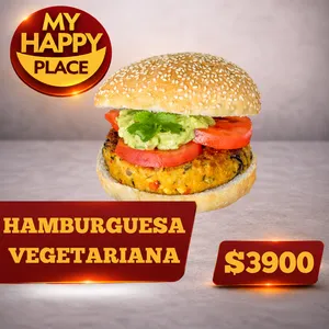 Hamburguesa Vegetariana italiana