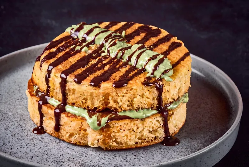 Dubai Pistachio Pancakes
