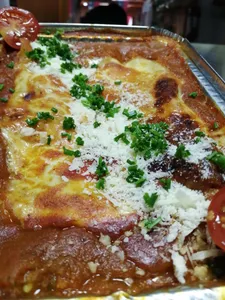 Lasaña de tomaticán