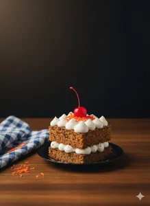 Pastel de zanahoria personal