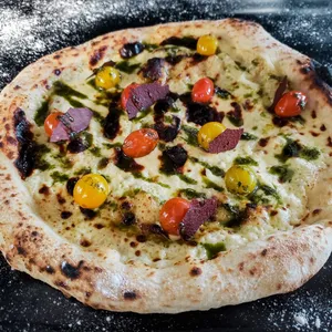 Scintilla - Pizza Bianca (sin salsa de tomates)