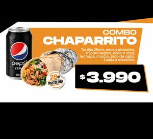 Combo Burrito Chaparrito