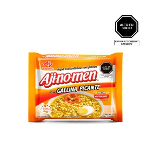 Sopa Ajinomen Sabor Gallina picante 80 gr