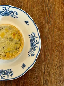 Quiche personal Alcachofa