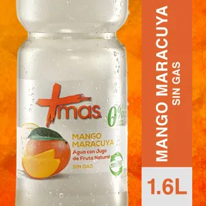 Agua Mas 1.6L Mango Maracuya
