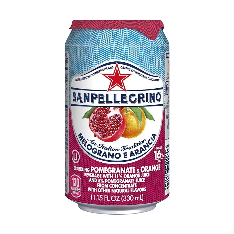 Bebida lata Sanpellegrino Melograno & Arancia