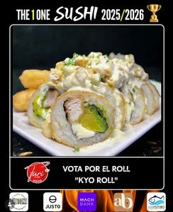 KYO ROLL + 3 DEDOS QUESO