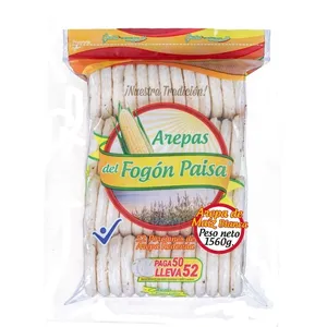 Arepa del fogon paisa redonda x 52 unds x 1560 gr