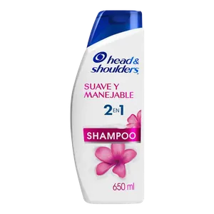 SHAMPOO HEAD Y SHOULDERS 2 EN 1 SUAVE Y MANEJABLE X 650 ML SHAMPOO HEAD Y SHOULDERS 2 EN 1 SUAVE Y MANEJABLE X 650 ML
