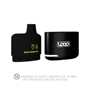 Pack (1 Loop Pod White Grape Ice STLTH + 1 Cigarro Electrónico STLTH Loop Device)