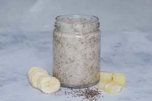 Piña+Plátano+Chía