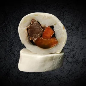 Carne, pimentón, ciboulette