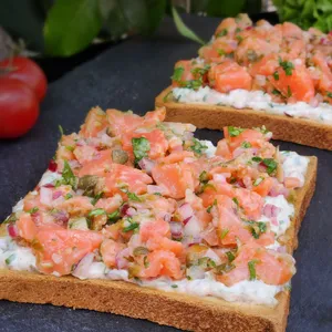 Tártaro Salmón Lachs