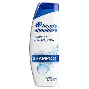 SHAMPOO HEAD Y SHOULDERS LIMPIEZA RENOVADORA X 375 ML