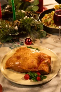 Gran panceta de lechón crocante