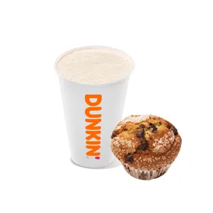 Hot Chocolate Blanco M + Muffin
