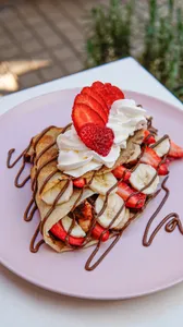 Crepe Frutos De Estación