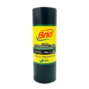 BOLSA DE BASURA BIOBRIO 10UNI RESIDENCIA NEGRA