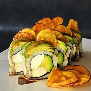 Maki de pollo teriyaki