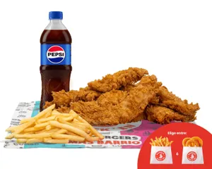 Chicken Tenders Combo (6 piezas).