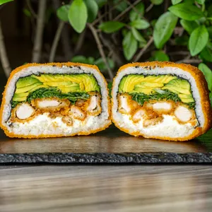 Sushi Burger Pollo