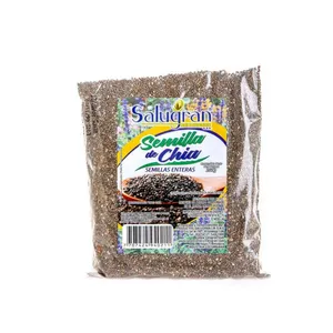 Semillas de chia salugran enteras x 250 grs