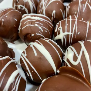 Cake pop chocolate negro