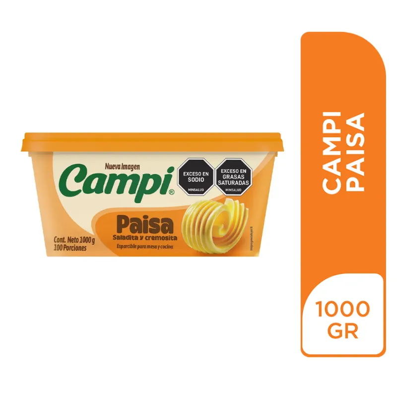 ESPARCIBLE CAMPI PAISA 1000G MESA COCINA