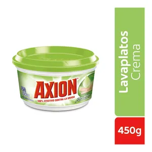 LAVAPLATOS CREMA AXION 450G ALOE Y VITAMINA E