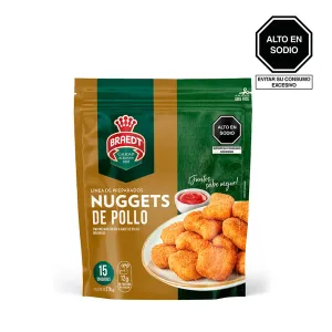Nuggets De Pollo Braedt Bolsa X 270 Gr