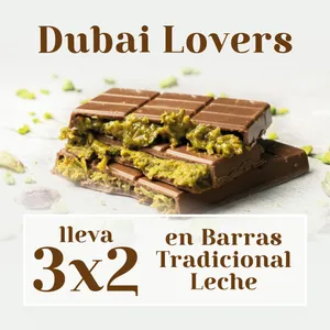 3x2 Barra Dubai leche