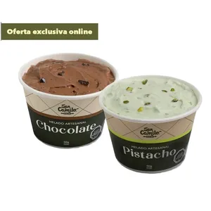 Helado Artesanal 2 x $4.500