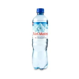 Agua san mateo con gas